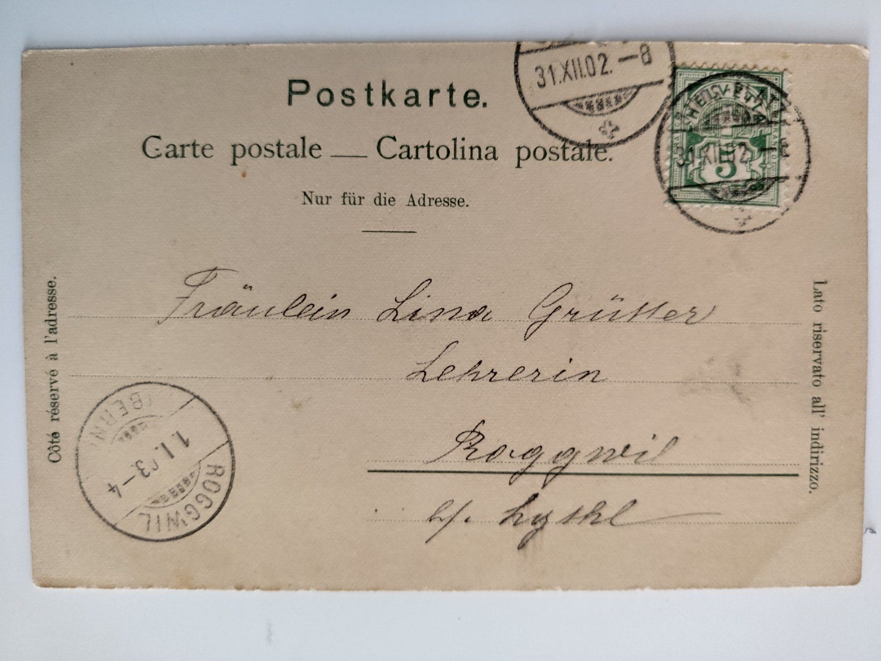 Cartes postales: Davos Sanatorium  1902 – D'occasion à Ohmstal par Lebensfreude05 1