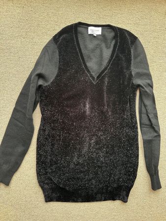 Pull Eric Bompard Cachemire Noir Velours Taille S
