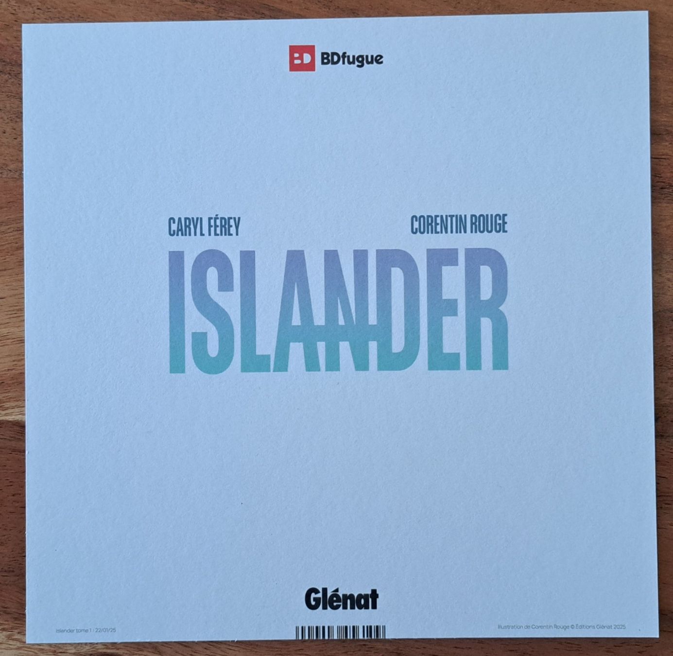 Comics: Ex-Libris Islander NEUF, 21X21 CM – Neu (gemäss Beschreibung) aus Dorénaz von DaWiiD 1