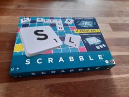 Scrabble Classique 2 Jeux en 1 - Jeu de Société Complet!
