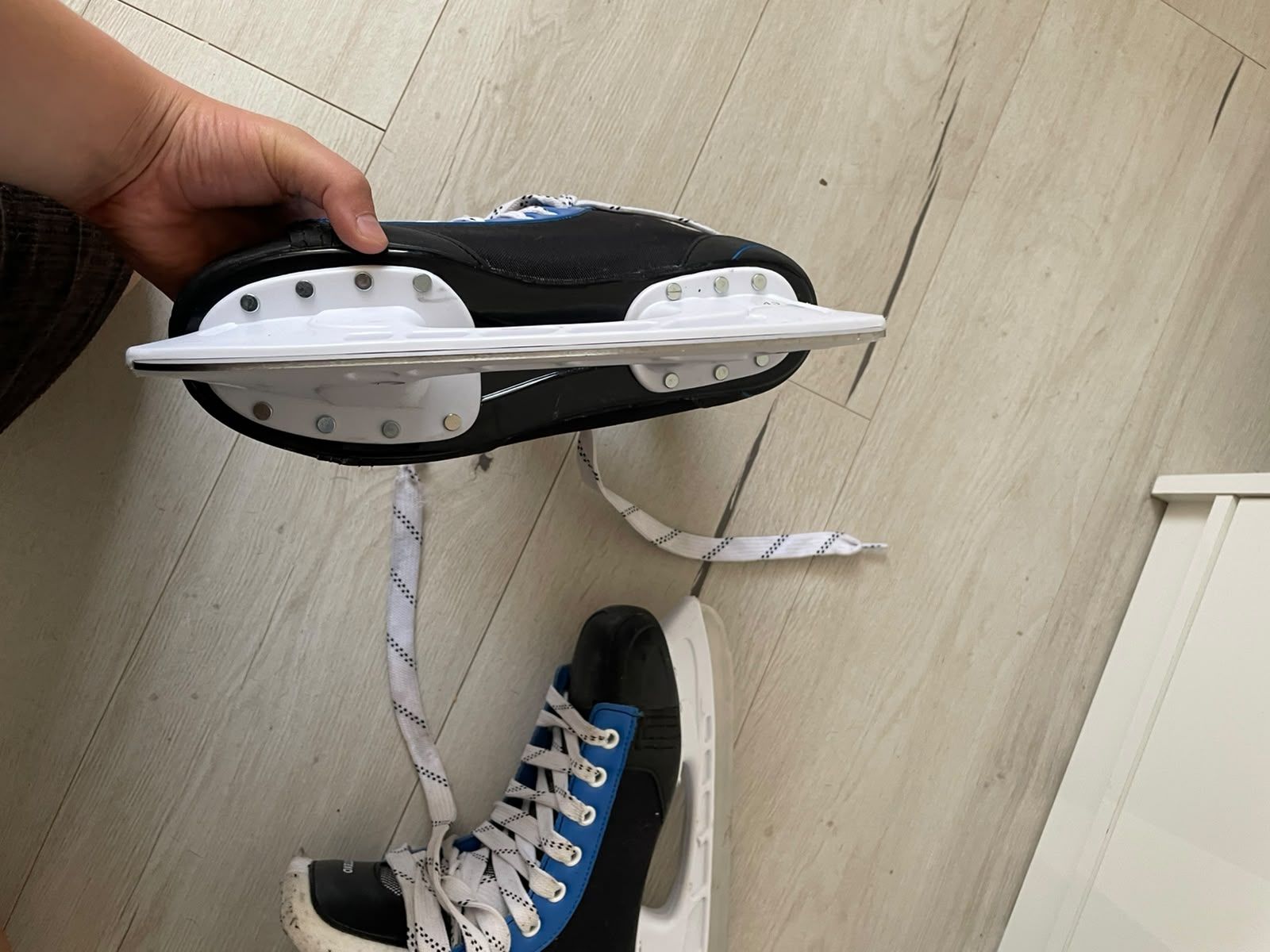 Oxelo Patins à glace: Eishockeyschuhe – D'occasion à Flums par Wudi1972