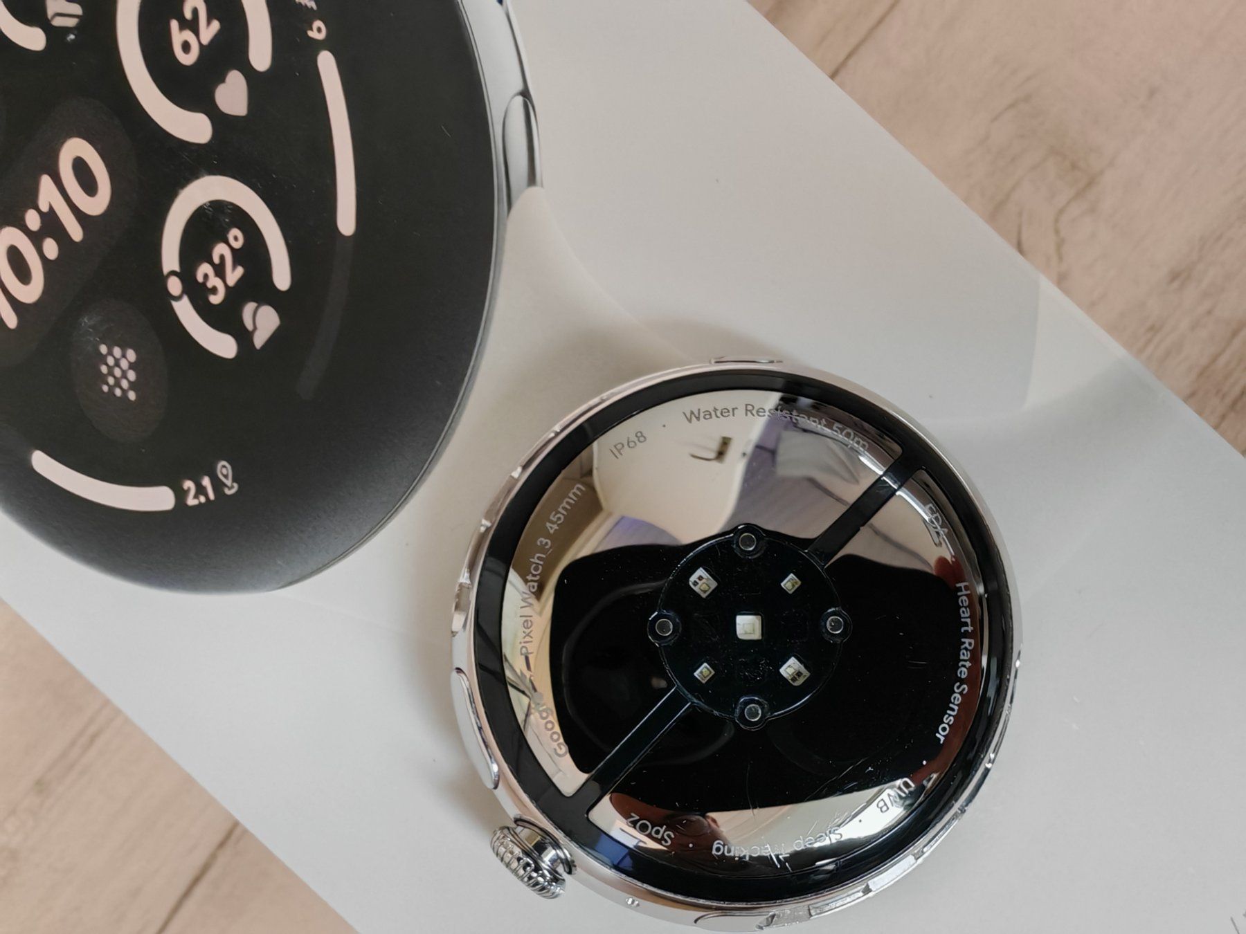 Google Smartwatch: Google Pixel Watch 3 45mm – Gebraucht aus Mönchaltorf von  5