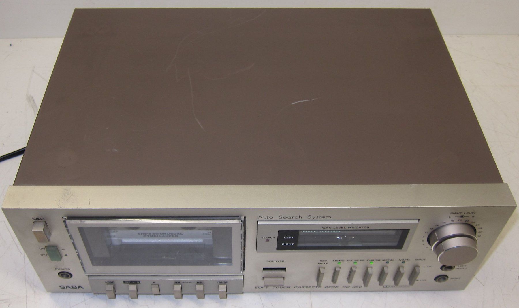 Cassettes audio: Saba Soft Touch Cassette Deck CD 350 – D'occasion à Männedorf par livesteam 1