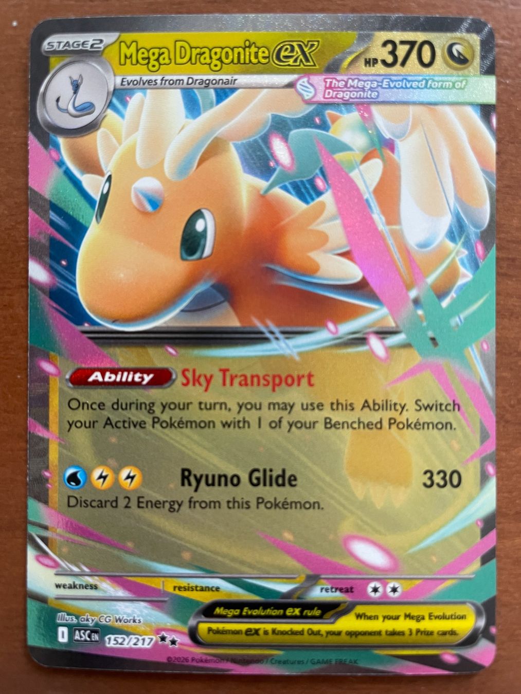 Pokémon Carte collezionabili: Pokemon Mega Dragonite eX (Versand gratis) – Nuovo (secondo la descrizione) da Chur venduto da Angerson