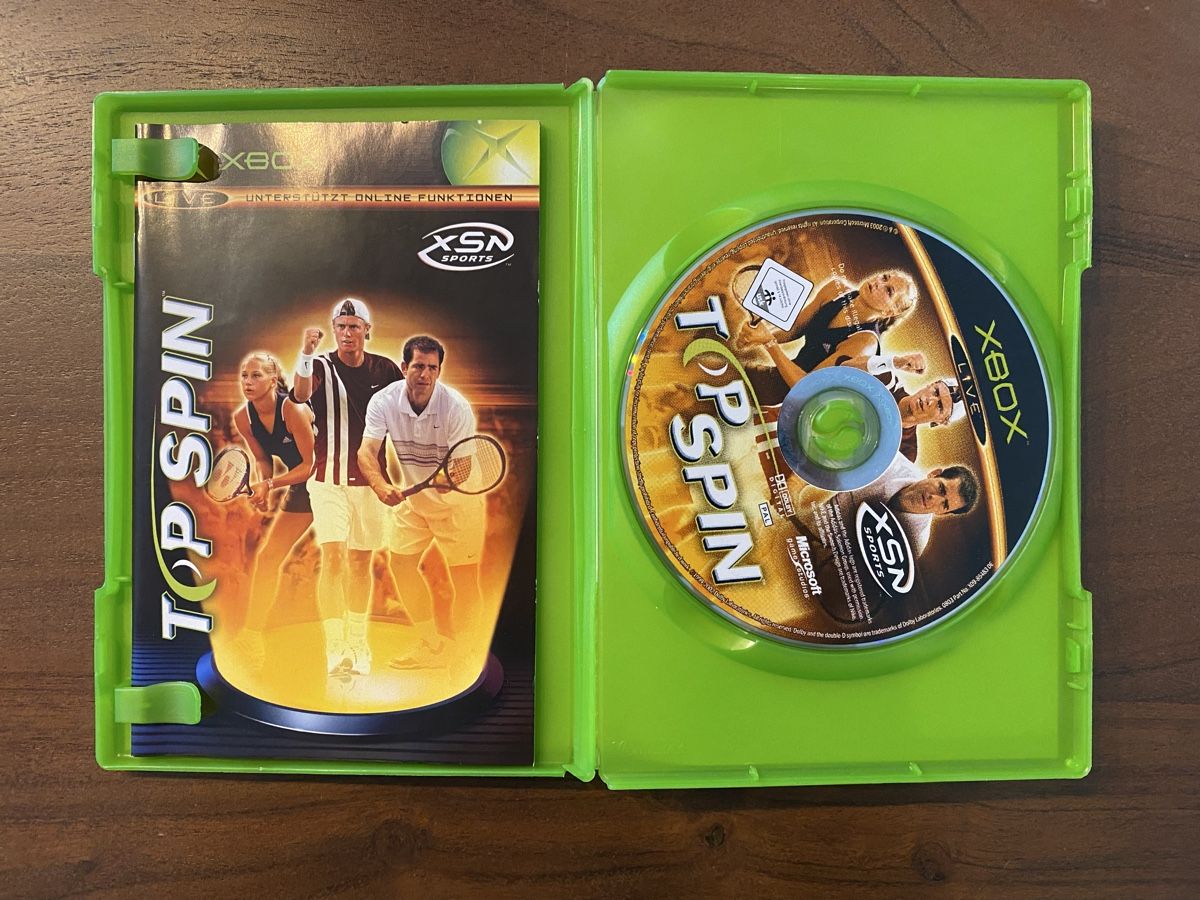 Microsoft Spiele: Top Spin für Xbox – Gebraucht aus Thunstetten von Virus_33 1