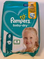 Pampers baby-dry Grösse 8 NEU & ungeöffnet
