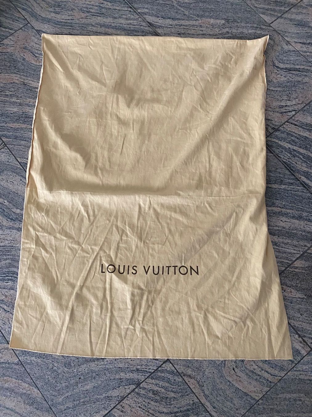 Louis Vuitton Taschen: Seltener LOUIS VUITTON Dustbag/Staubbeutel, 75x54cm – Neu (gemäss Beschreibung) aus Winkel von ferrari2022 2