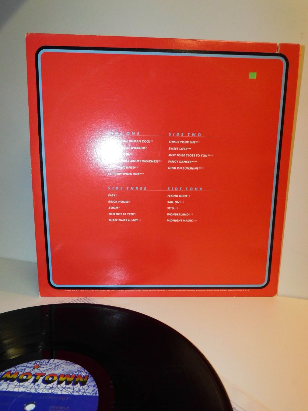 Schallplatten: LP 1983 Commodores - Anthology – Gebraucht aus Sursee von 76 5