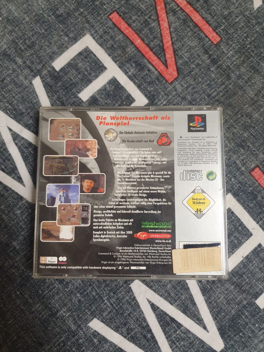 Sony Spiele: PlayStation 1 Spiel Command & Conquer "Der Tiberiumkonflikt" – Gebraucht aus Herznach von _.Puch._ 2
