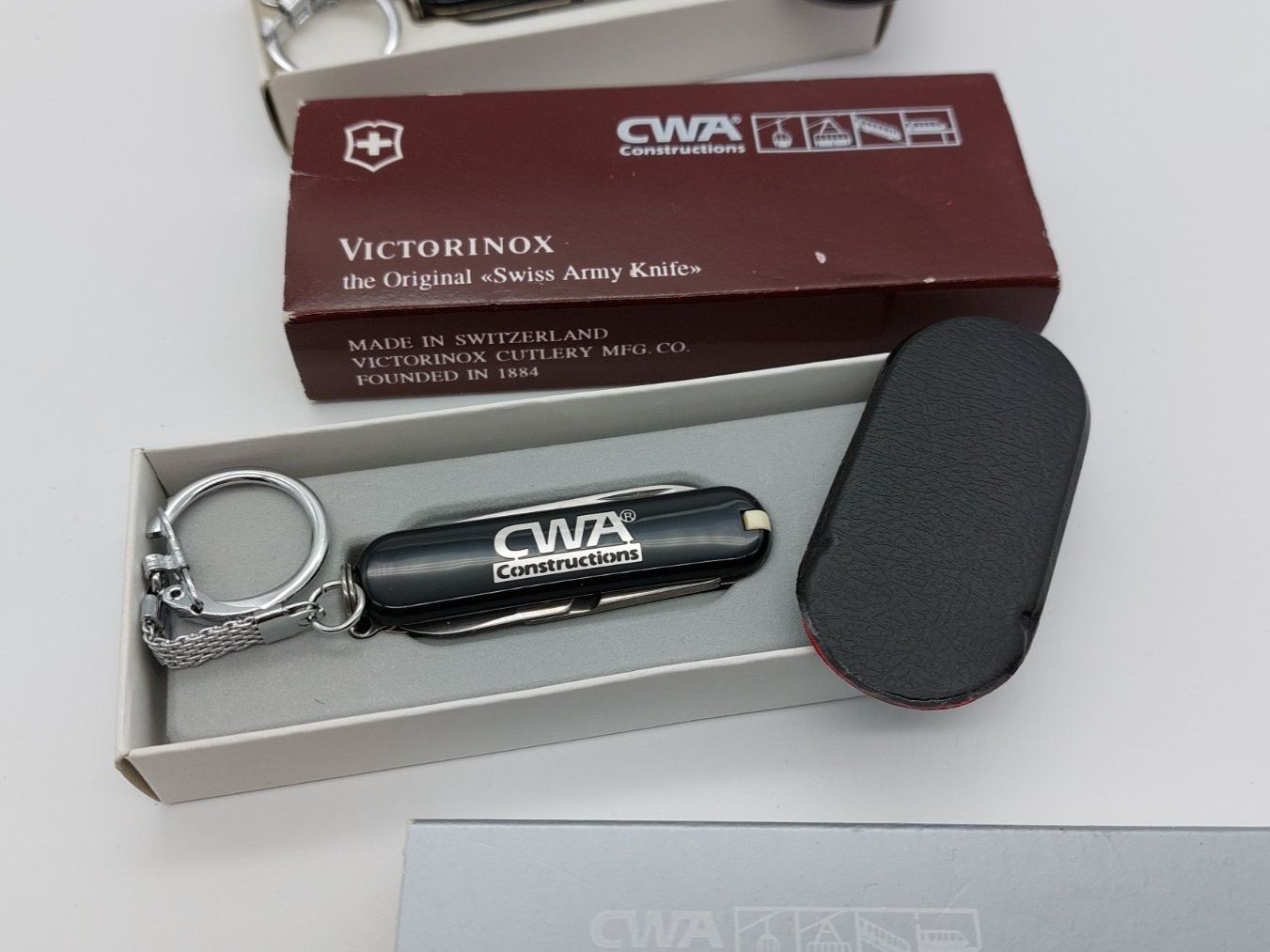 Victorinox Coltelli tascabile: 2 Victorinox Werbemesser – Nuovo (secondo la descrizione) da Hellbühl venduto da 30R_R30 1