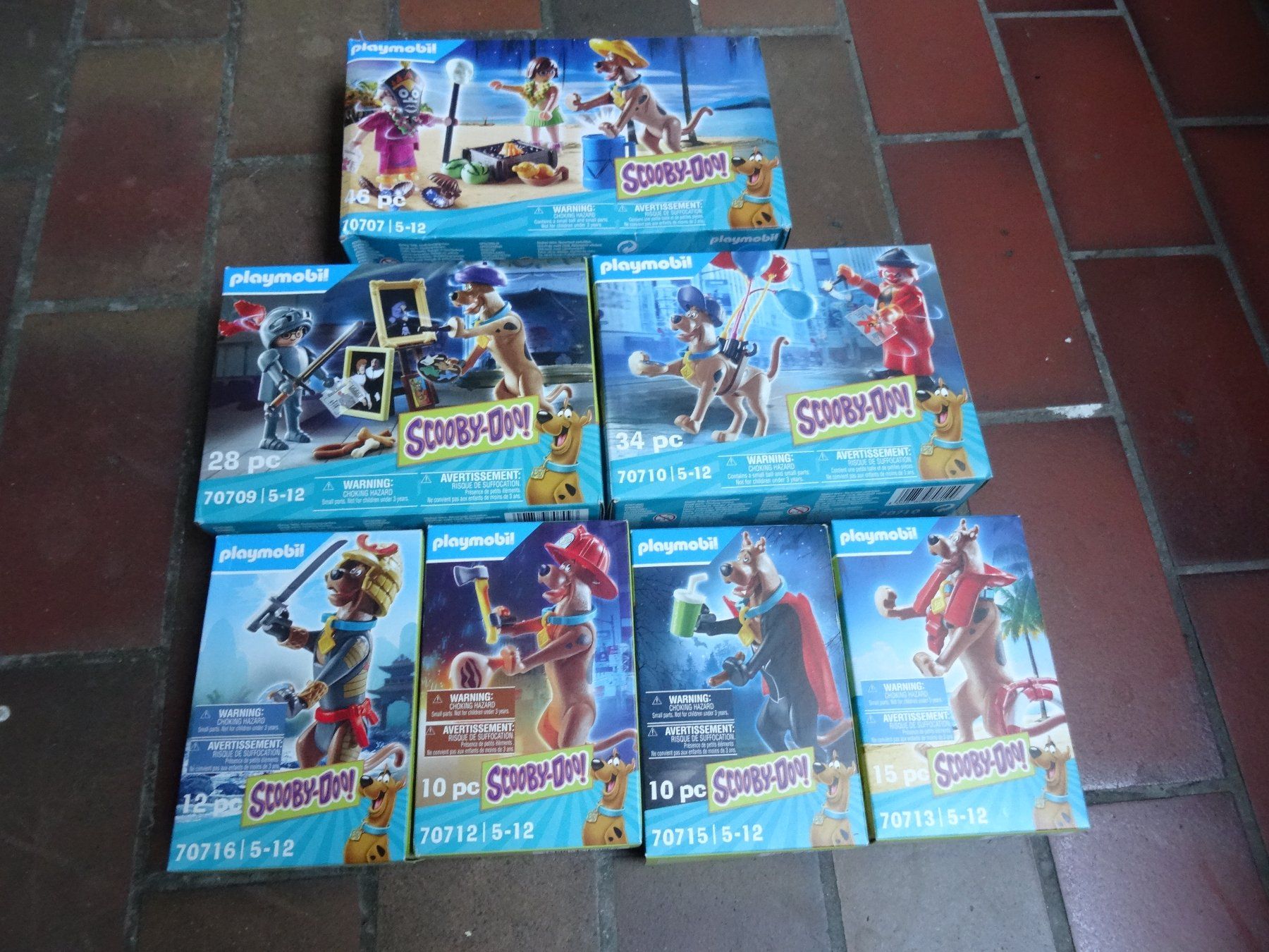 Playmobil Giocattoli: Scooby-Doo Playmobil 7 Figuren NEUWARE – Nuovo e nell'imballaggio originale da Olten venduto da Disc-Ausverkauf