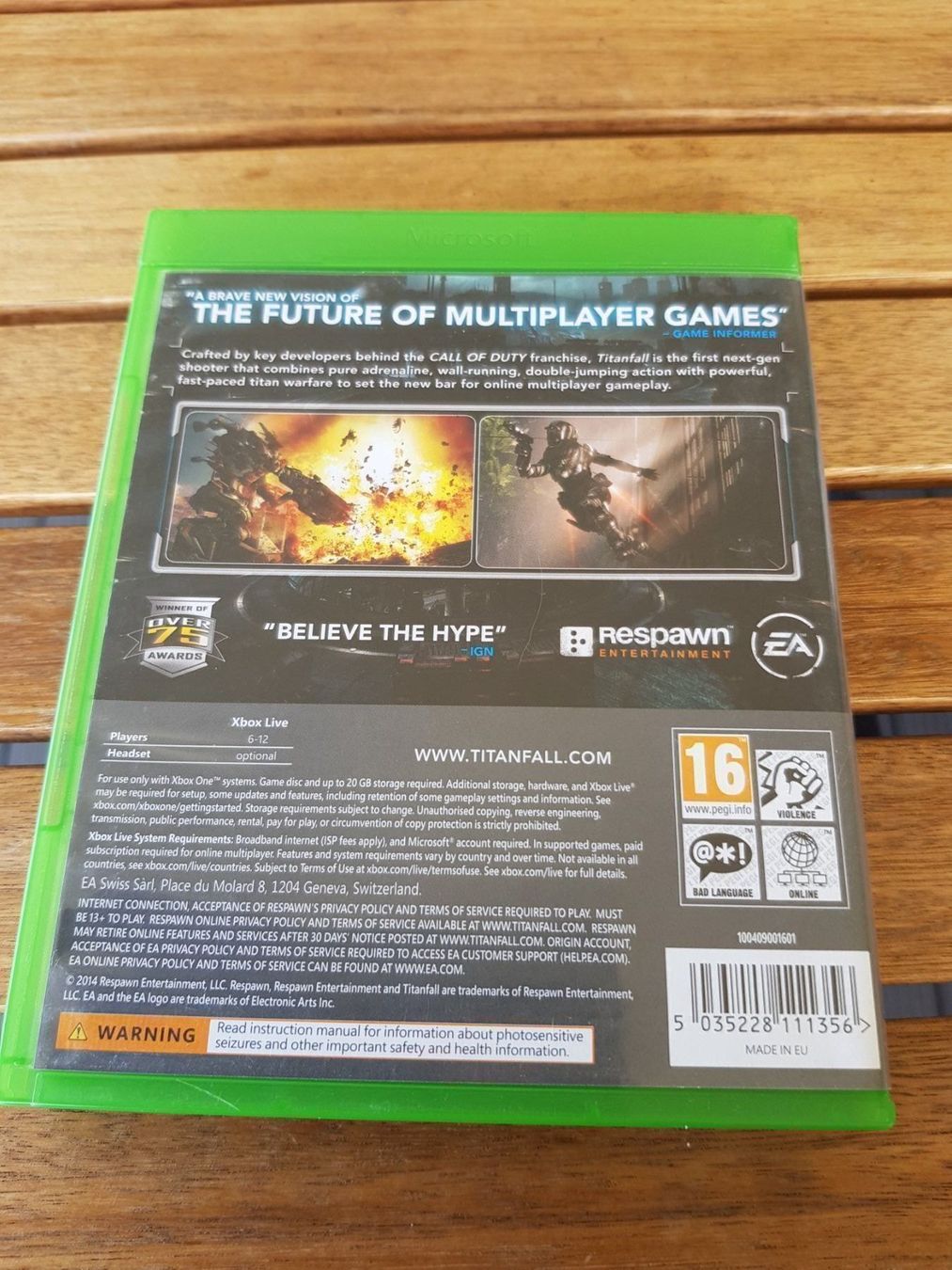 Microsoft Giochi: TITANFALL XBOX ONE – Nuovo (secondo la descrizione) da Emmenbrücke venduto da prisan_LU 2
