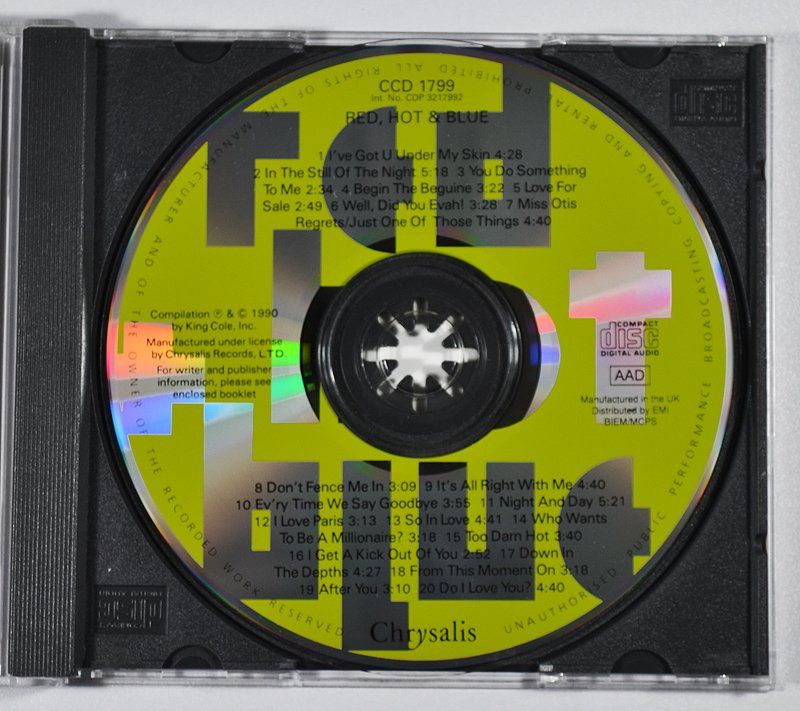 CD: CD: TRIBUTE TO COLE PORTER - Red Hot Blue – Usato da Frenkendorf venduto da Yard-Sale-2000 1