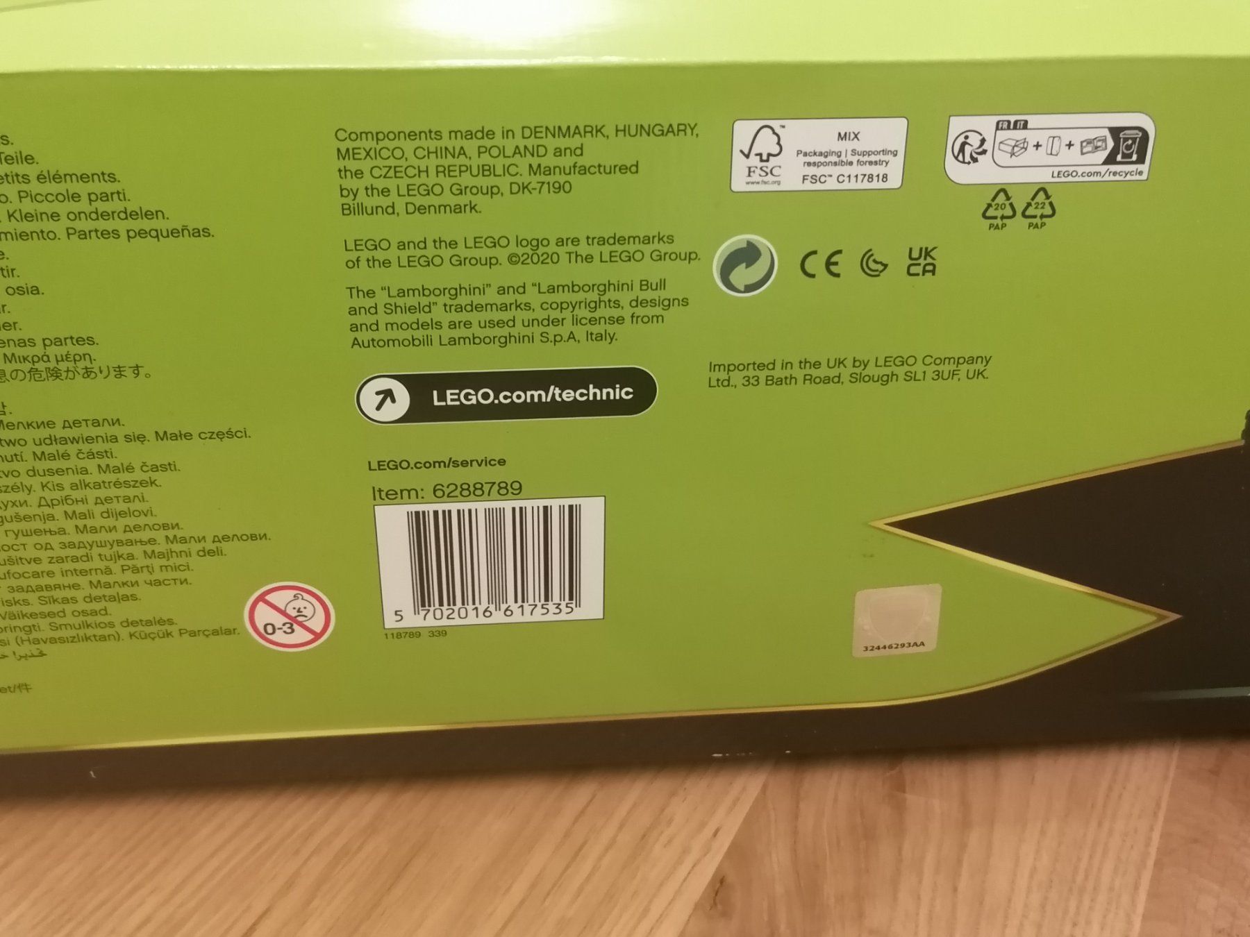 Lego Kit di costruzioni: Lego Technik 42115 - Lamborghini SIAN – Nuovo e nell'imballaggio originale da Basel venduto da vintagecollector 4