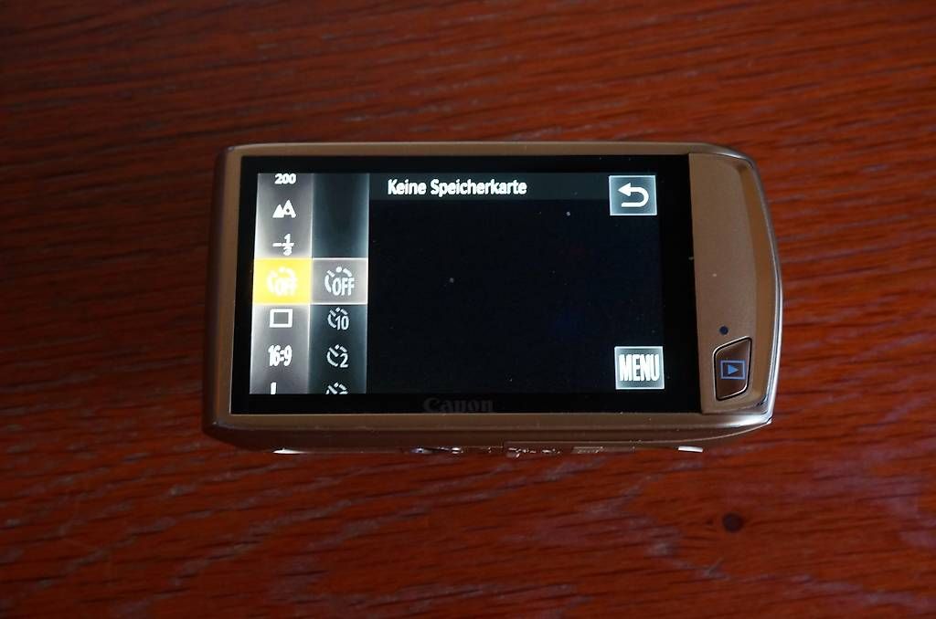 Canon Fotocamera: Canon IXUS 310 HS Gold mit Touchscreen Bedienung – Usato da Spreitenbach venduto da Salesmanship 4