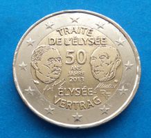 Frankreich: 2 Euro 50 Jahre Élysée-Vertrag, 2013, S - SS