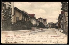 AK Huttwyl, Blick in die Bahnhofstraße