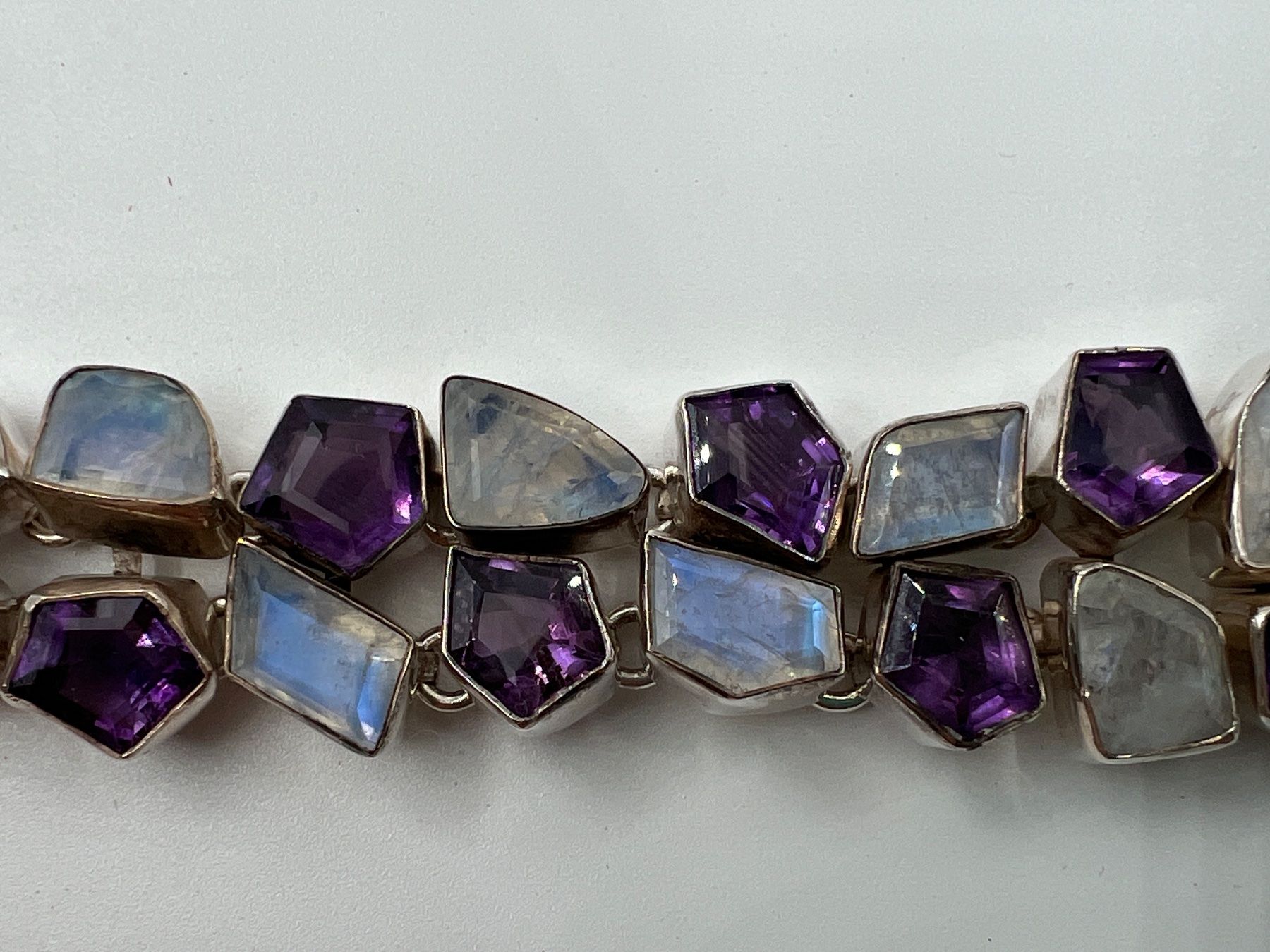 Bracciali & Braccialetti: Armband Silber mit Edelsteinen – Nuovo (secondo la descrizione) da Meilen venduto da GabriellaP 1