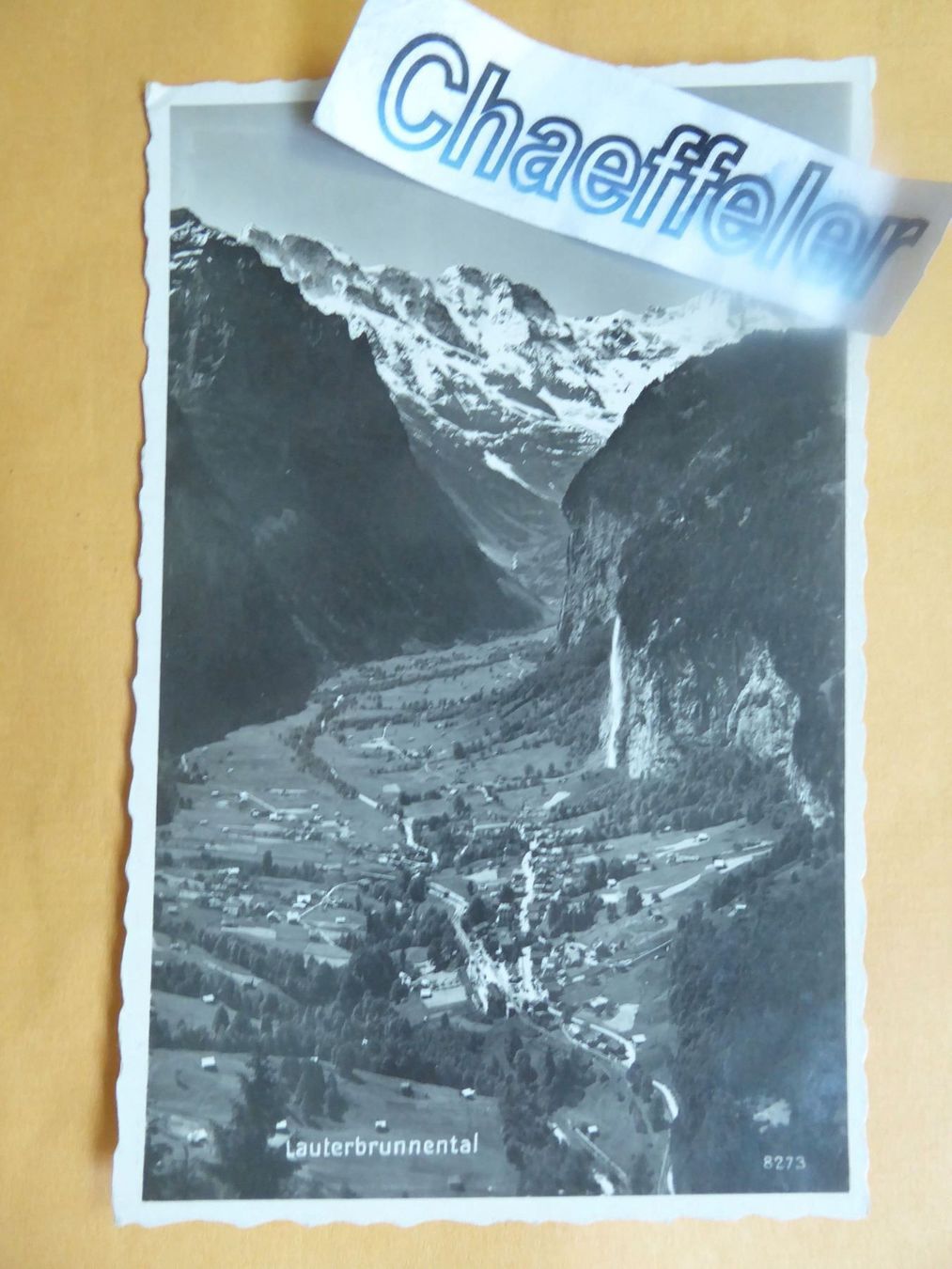 Cartoline postali: 8273 Lauterbrunnen – Nuovo (secondo la descrizione) da Zürich venduto da Chaeffeler