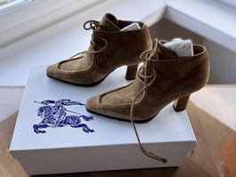 Burberry Prorsum Stiefeletten Wildleder Gr. 36 Neu