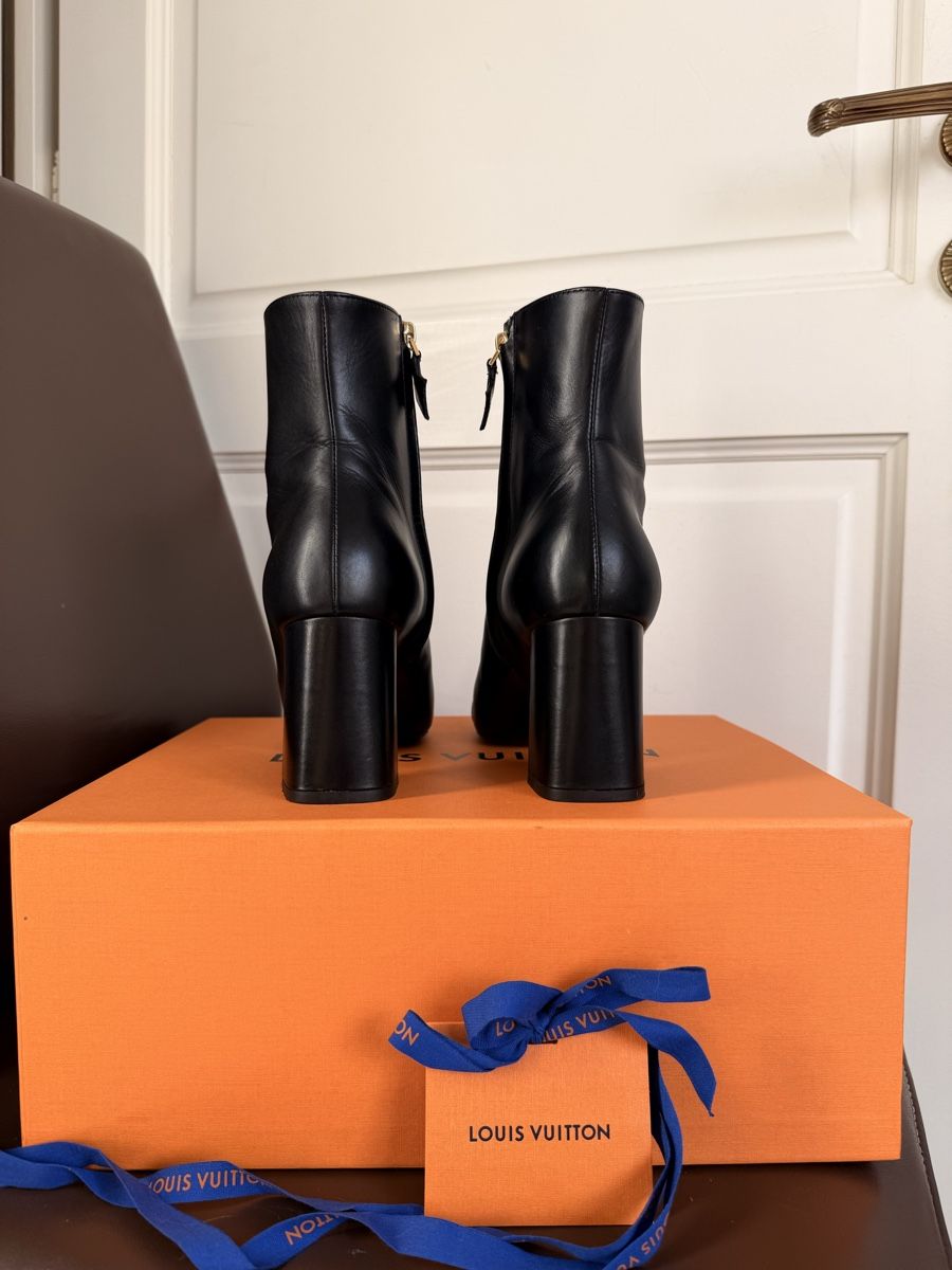 Louis Vuitton Scarpe da donna: Louis Vuitton Leather Ankle Boots – Usato da Corsier-sur-Vevey venduto da Kristina.Nova 6