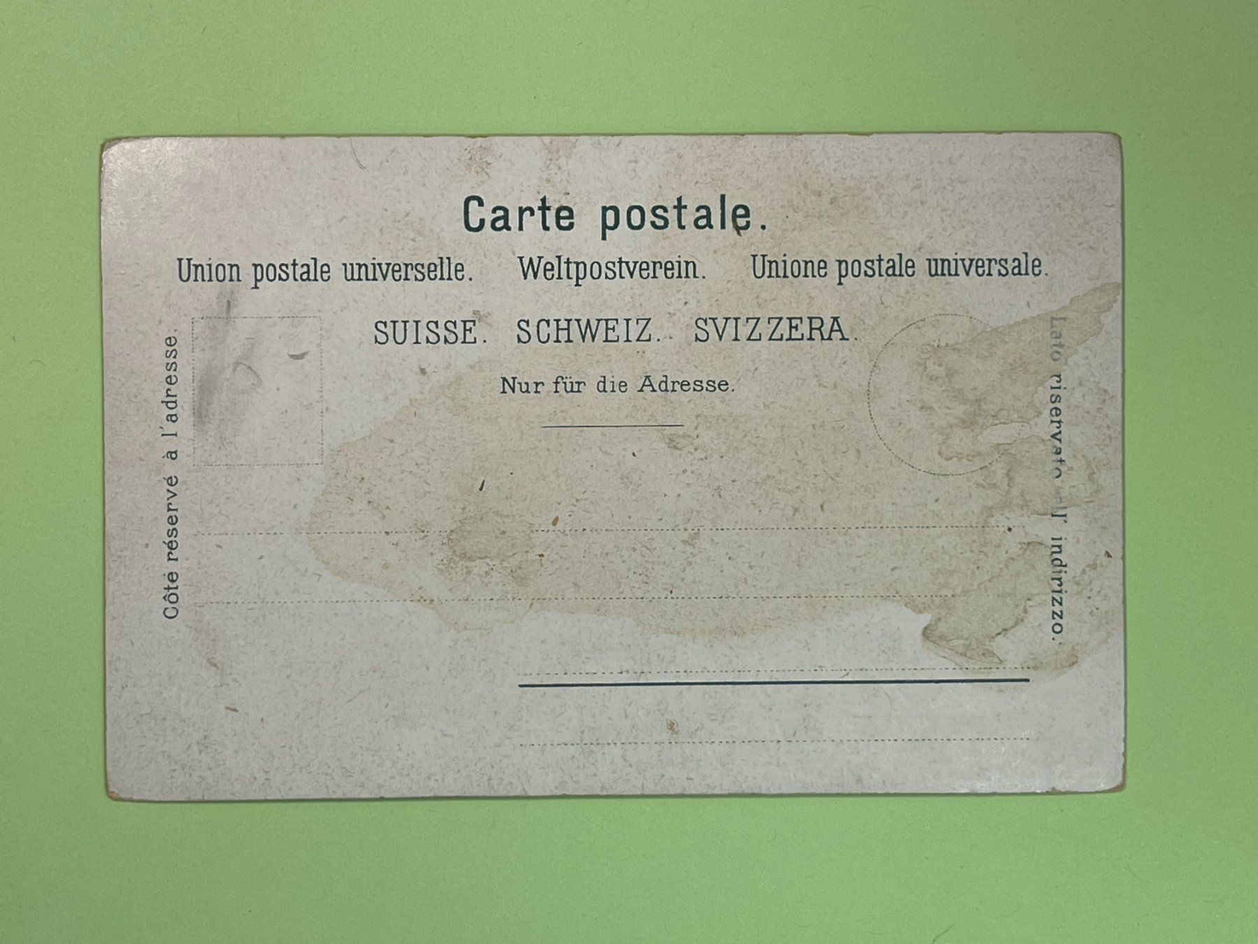 Cartoline postali: Gruss aus Zürich – Usato da Steg VS venduto da _vinci_ 1