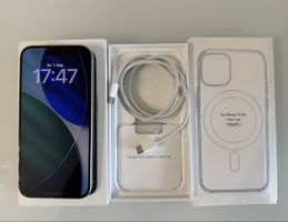 Apple iPhone 15 Pro 128 GB White Titanium –100% Akku