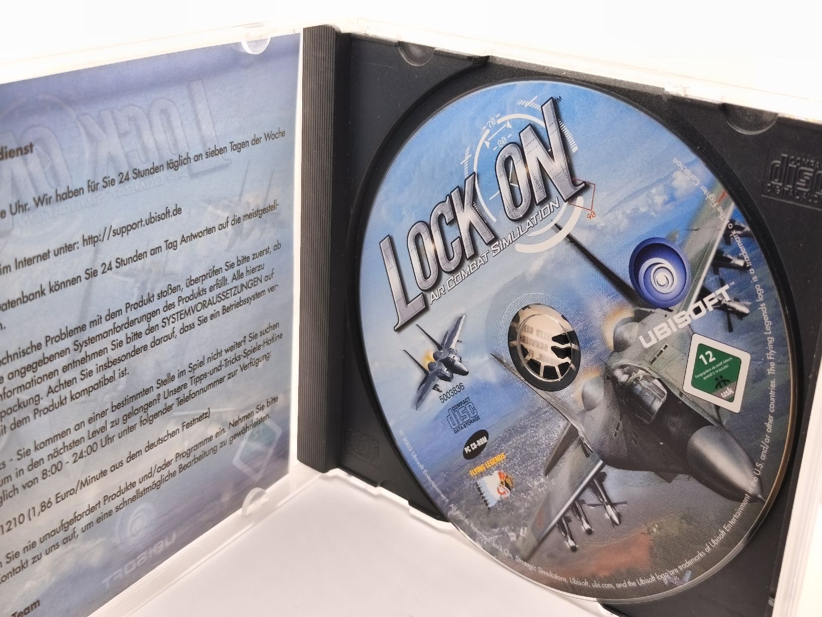Jeux: Jeu PC Lock On Air Combat Simulation Ubisoft – D'occasion à Conthey par Th3gr4yf0x