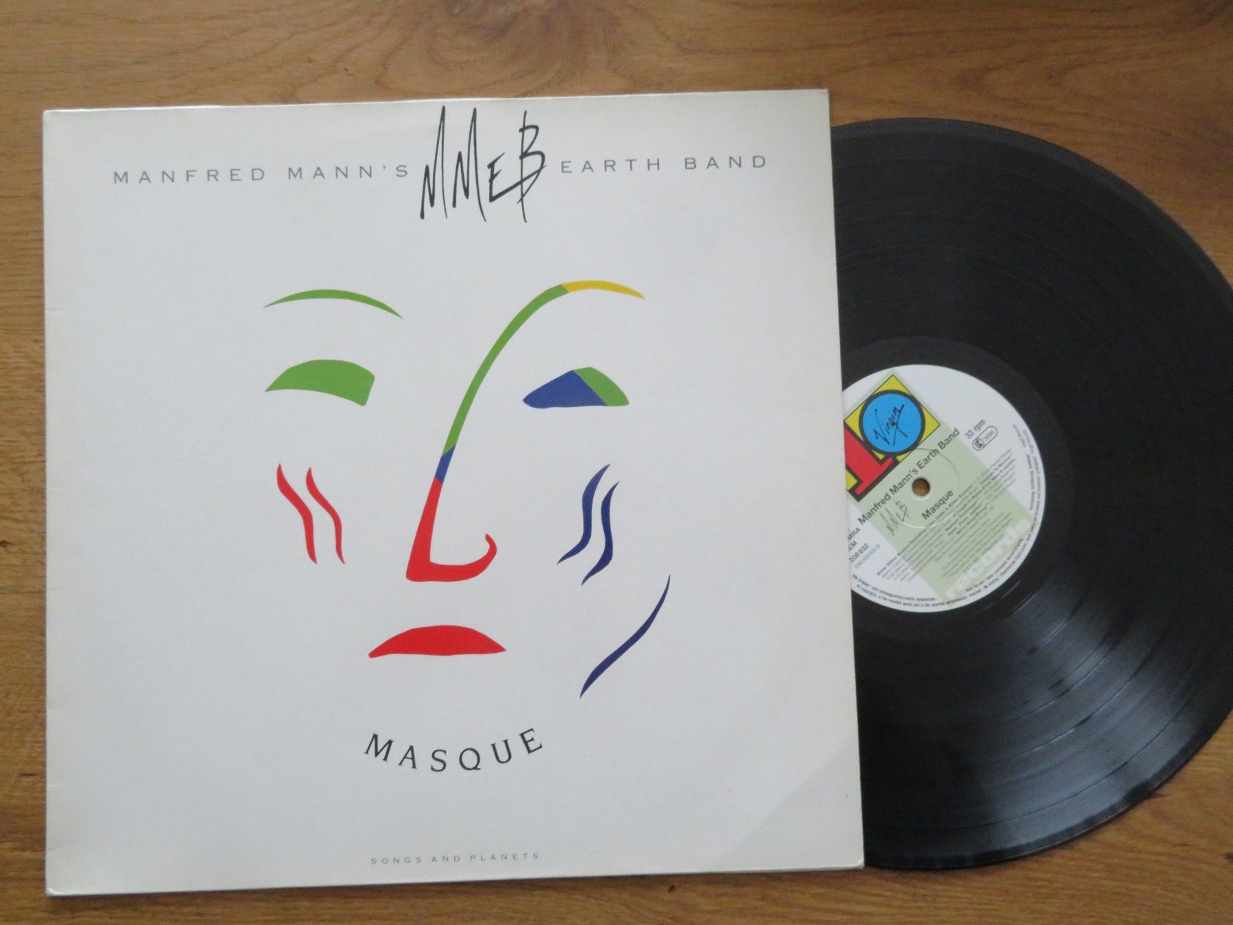 Dischi in vinile: MANFRED MANNS EARTH BAND MASQUE – Nuovo (secondo la descrizione) da Zürich venduto da max_cp5f