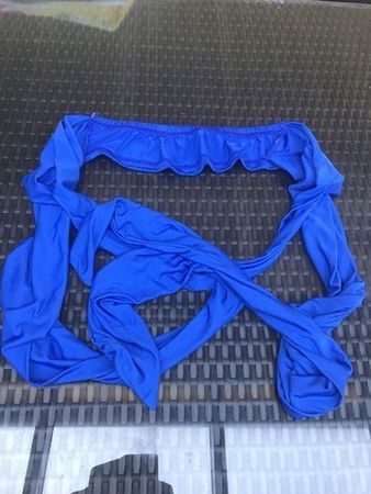 Mädchen Schulter Schal blau S