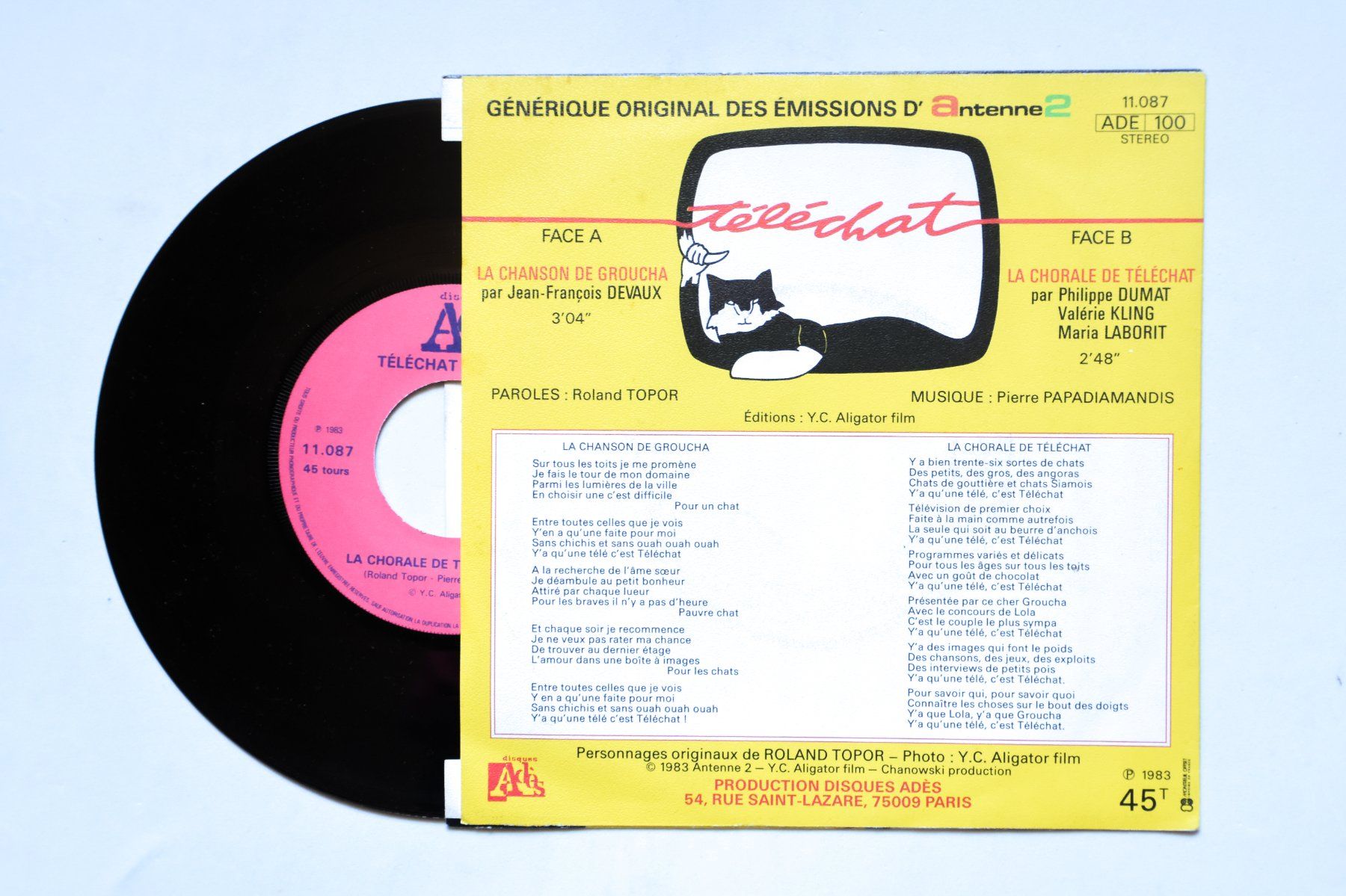 Dischi in vinile: Téléchat (Disque vinyle) – Usato da Belmont-sur-Yverdon venduto da ag97 1