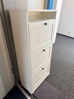 Schuhschrank weiss, 3 Klappen