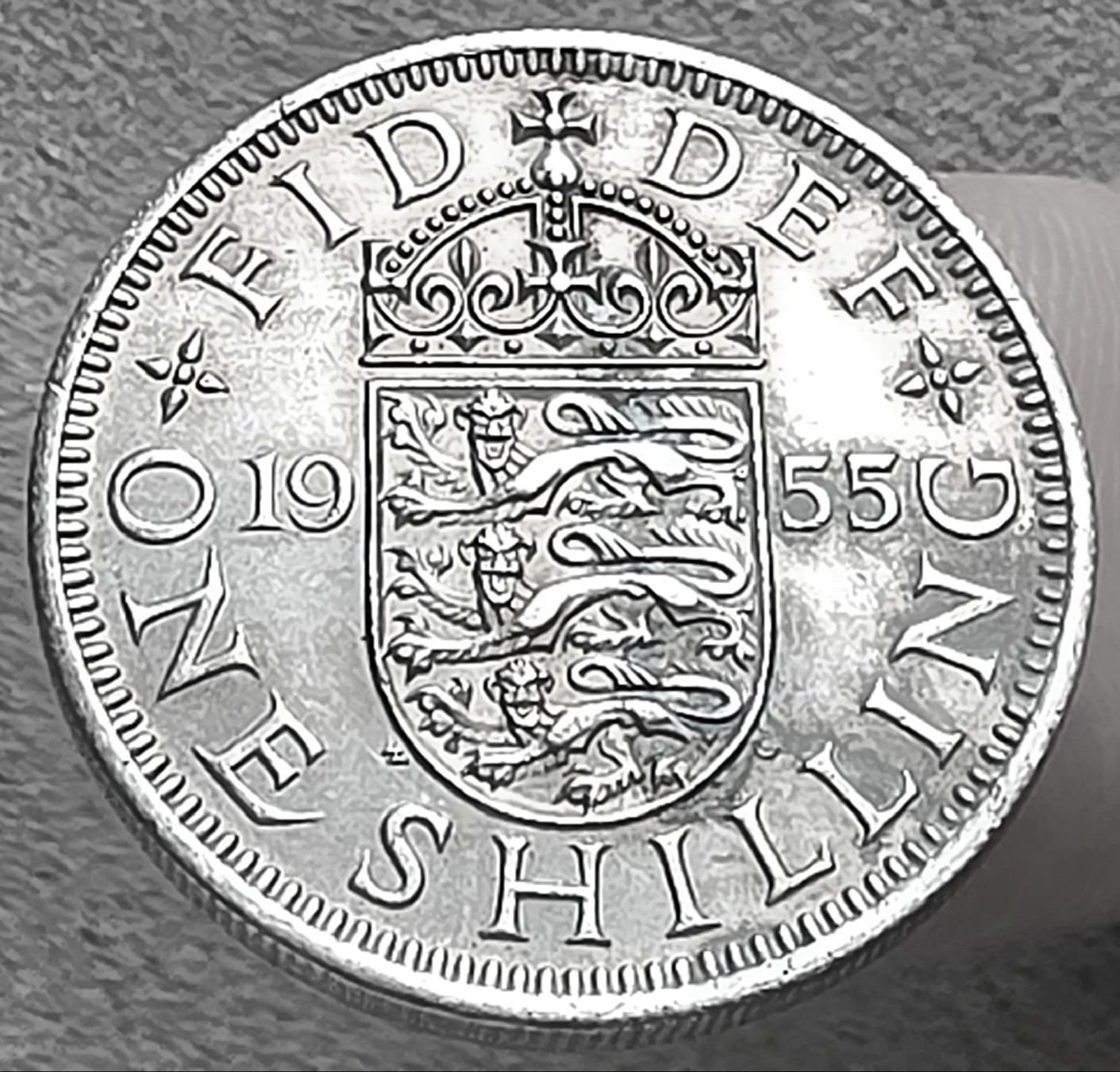 Tutti le monete: GROSSBRITANNIEN 1 SHILLING 1955 – Usato da Winterthur venduto da Creso70