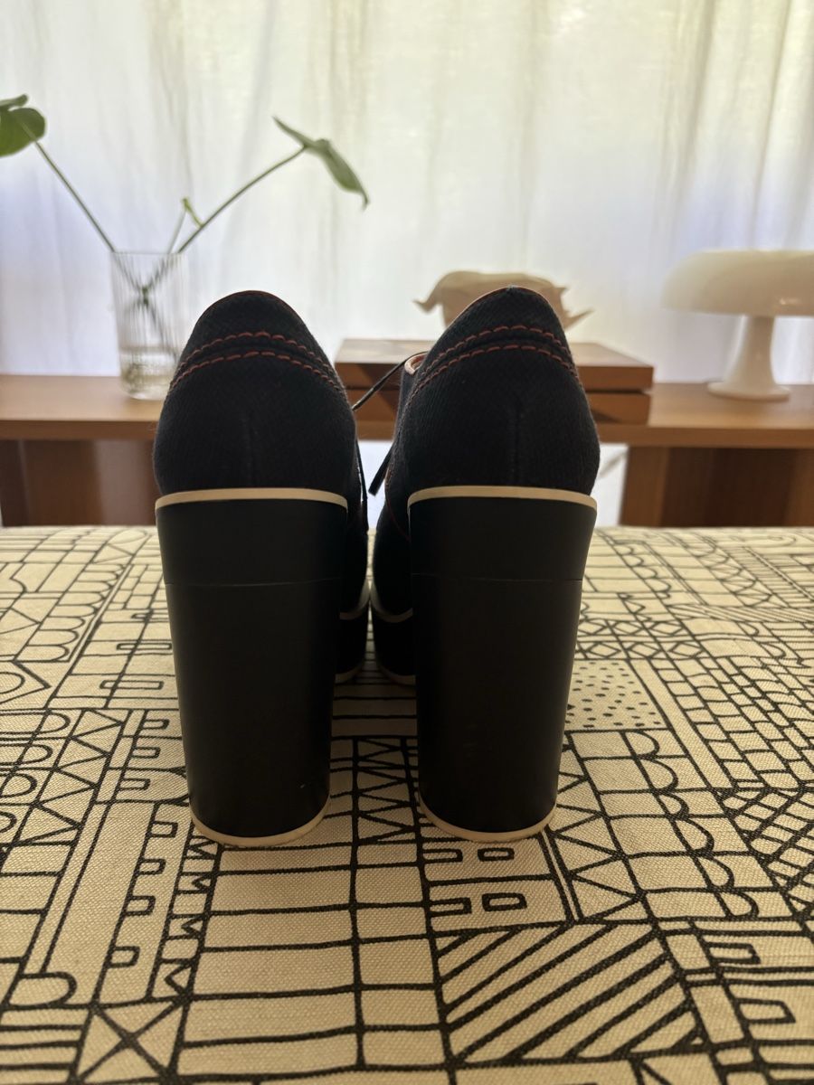 Jil Sander Scarpe da donna: Jil Sander Navy Plateau 39 – Usato da Cham venduto da MC_0605 2