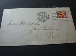 Juventutebrief 1930, 10 Rp, Maschinen-o Bern