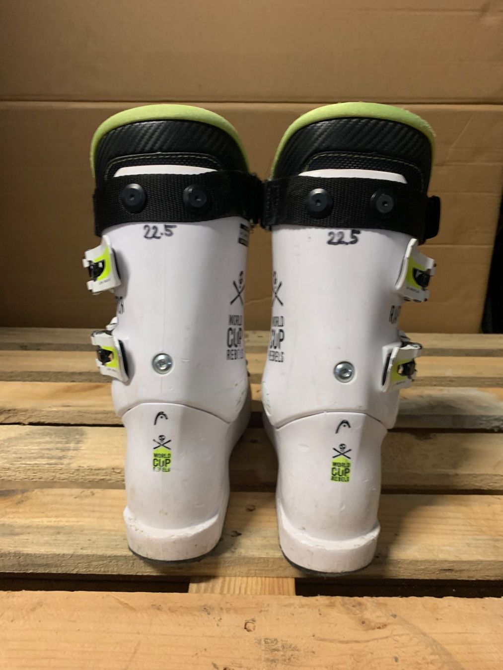 Head Scarpe per ragazzi: Skischuhe, HEAD Raptor Caddy 70, Grösse 35.5 – Usato da Schwarzsee venduto da Sidecut 1