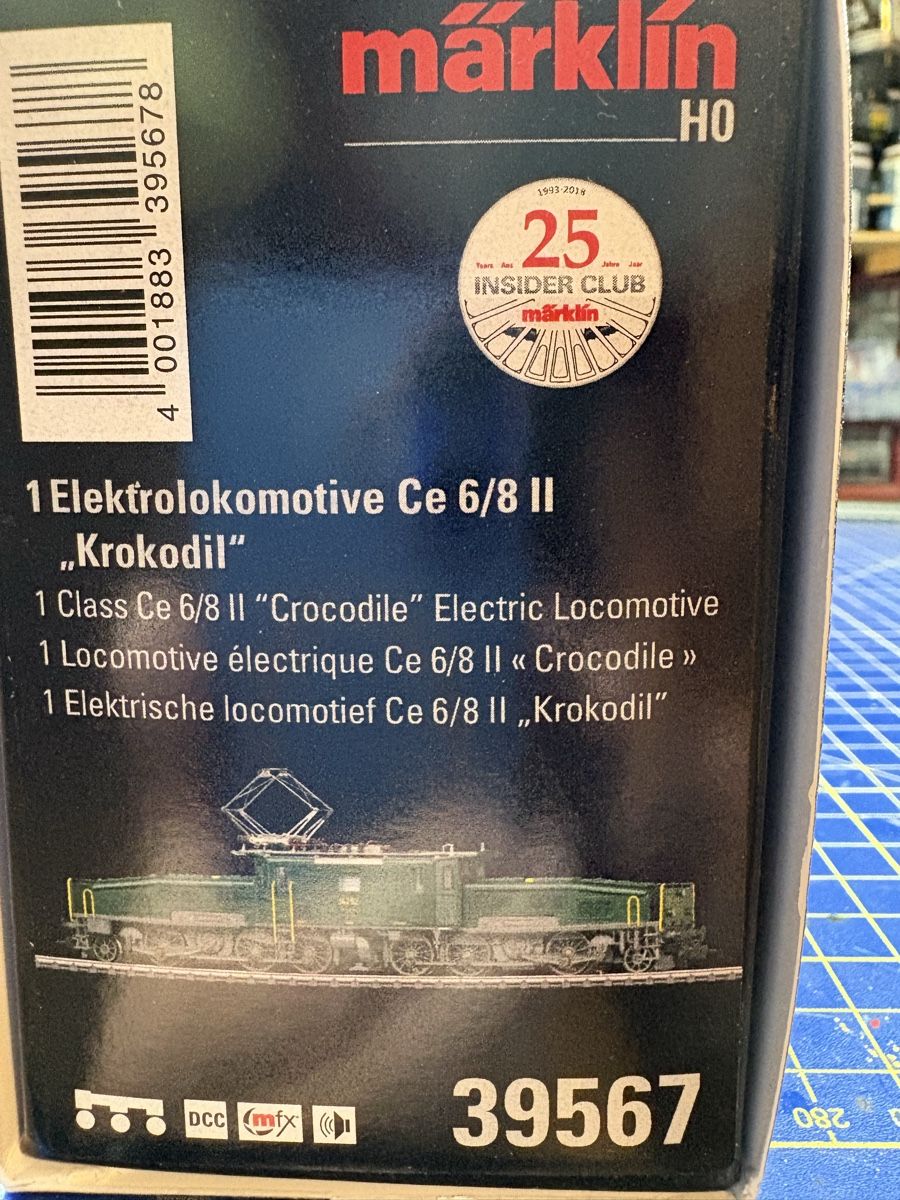 Märklin Modelleisenbahnen: Maerklin Insider Ce 6/8II 39567 – Neu und originalverpackt aus Corcelles Payerne von Pierre66 2