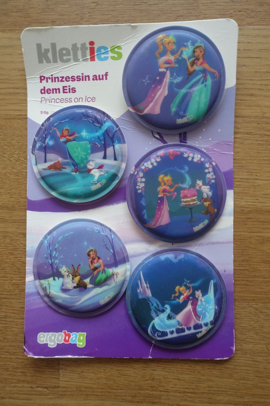 Ergobag Borse & Zaini: Ergobag Kletties Prinzessin auf dem Eis – Usato da Zürich venduto da Dtehlar
