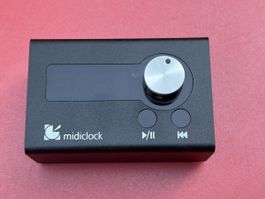 MidiClock mit Display & Drehknopf in Schwarz - Top Zustand!