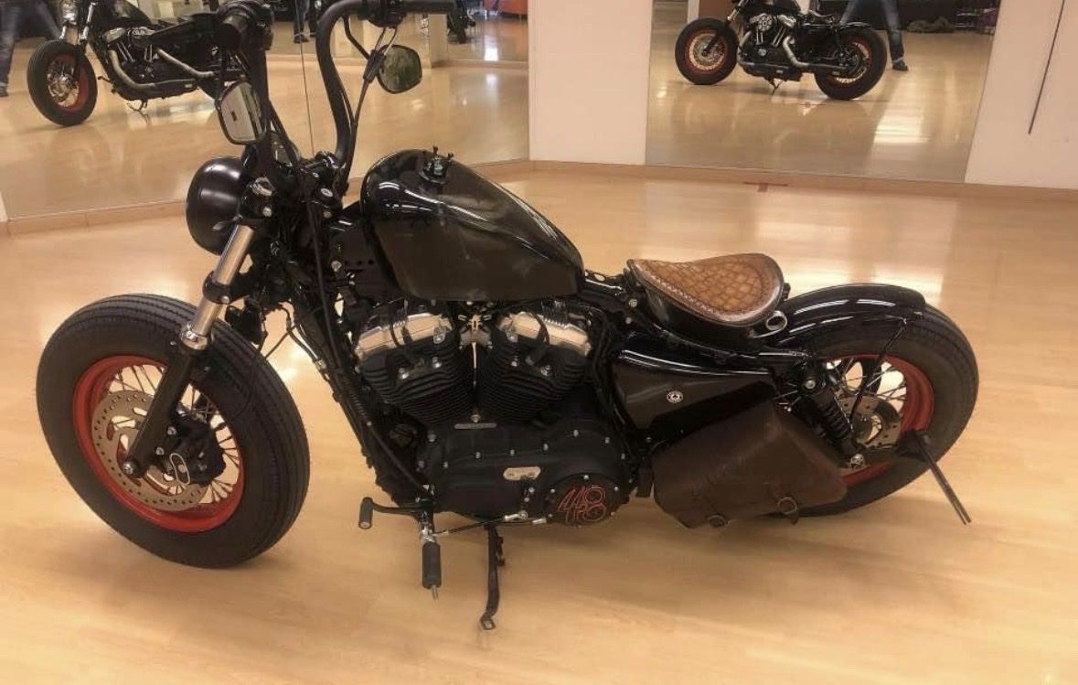 Harley-Davidson Chopper: Harley-Davidson XL 1200 Bobber Umbau – Usato da Au SG venduto da ben_9kp2 2