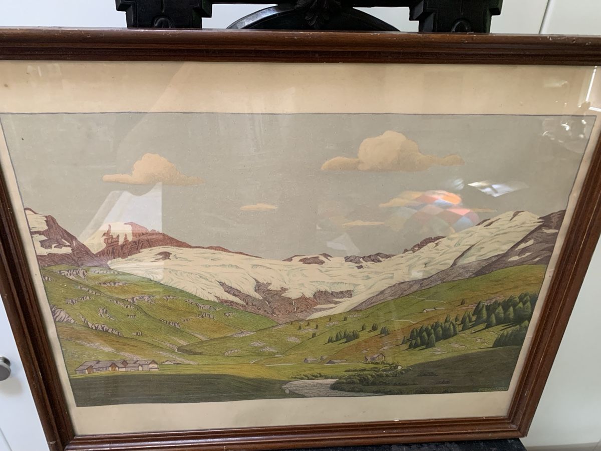 Grafica & Litografie: CONRADIN CHRISTIAN 1875-1917 Lithographie – Usato da Wolfhalden venduto da SecondAntique