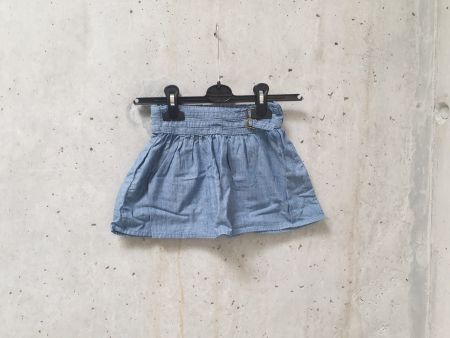 Jupe imitation jeans Creek, bleu denim clair, fille, 110