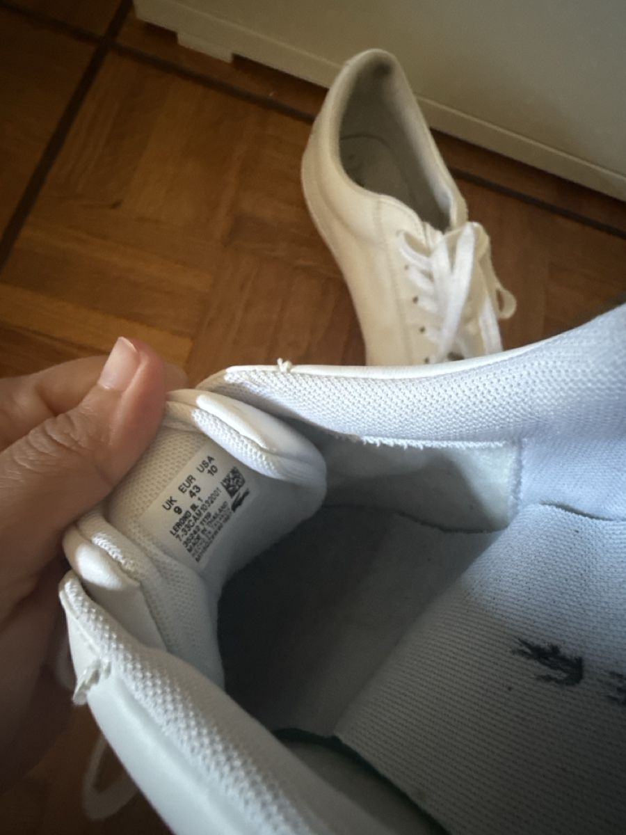 Chaussures hommes: Basket Lacoste – D'occasion à Cartigny par Kelly.11 3