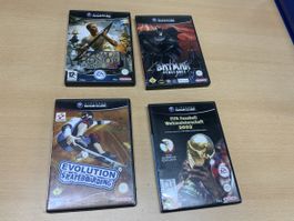 4 Nintendo GameCube Spiele diverse Titel gebraucht