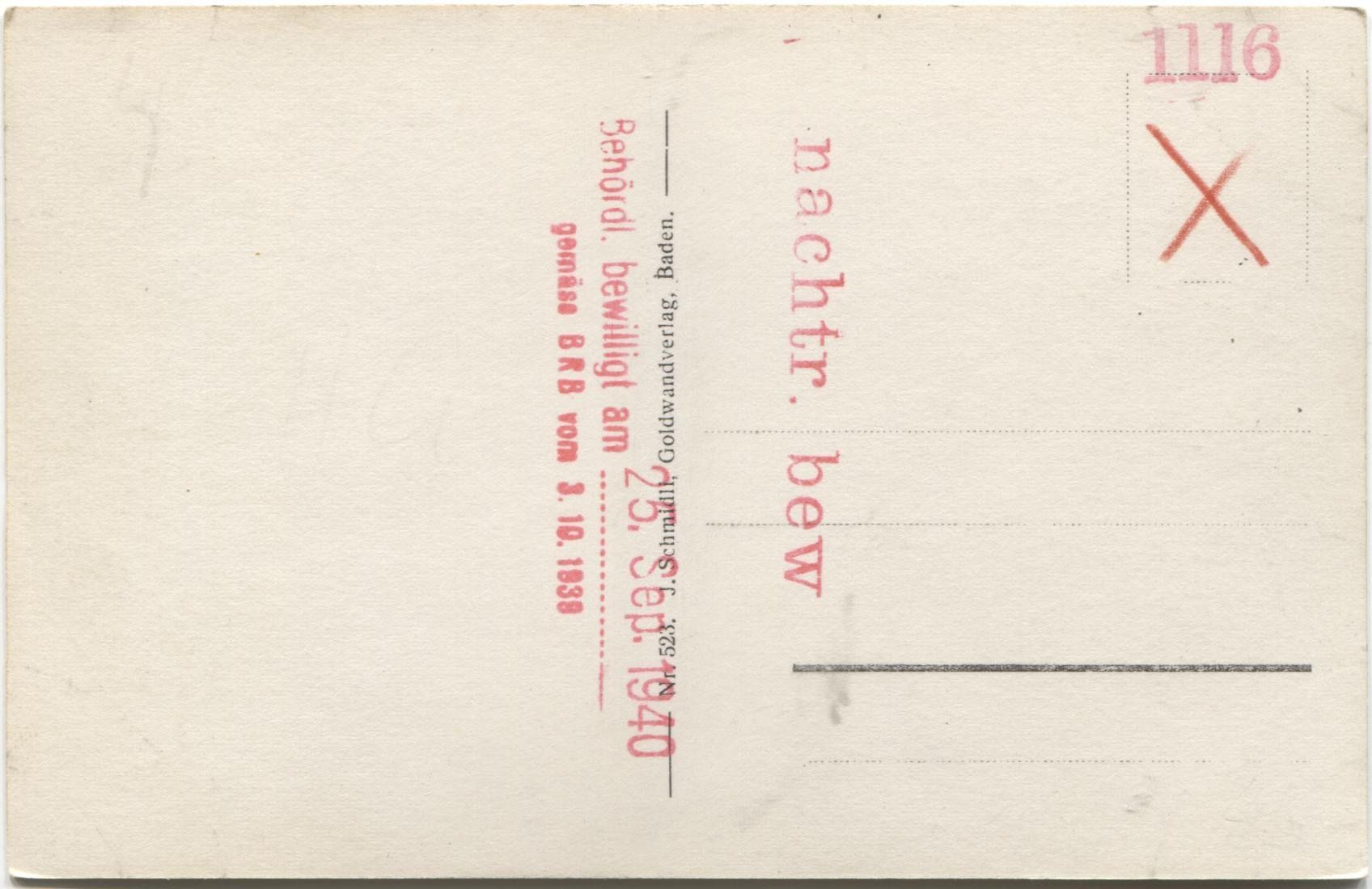 Cartoline postali: OBERFLACHS AG 1940 – Usato da Rothrist venduto da Clanx 1