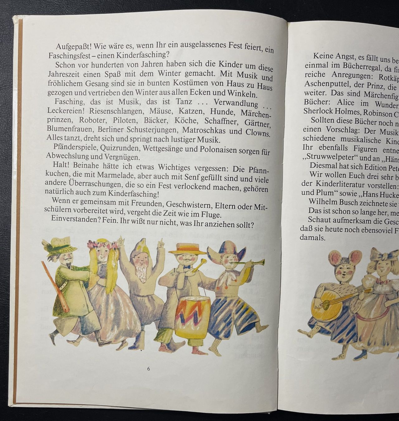 Libri: Buch Kinderfasching bei Wilhelm Busch Edition PetersLeipzig – Usato da Wangen b. Olten venduto da Buntgemischt 3