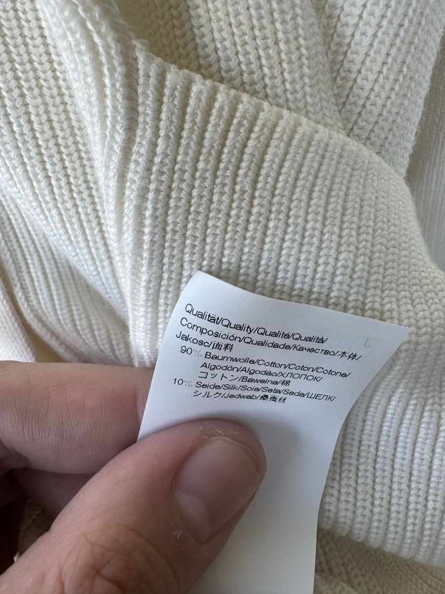 Hugo Boss Pullover & Sweatshirts: Hugo Boss Strickjacke Ecru Gr. L – Neu (gemäss Beschreibung) aus Brütten von Rod816 5