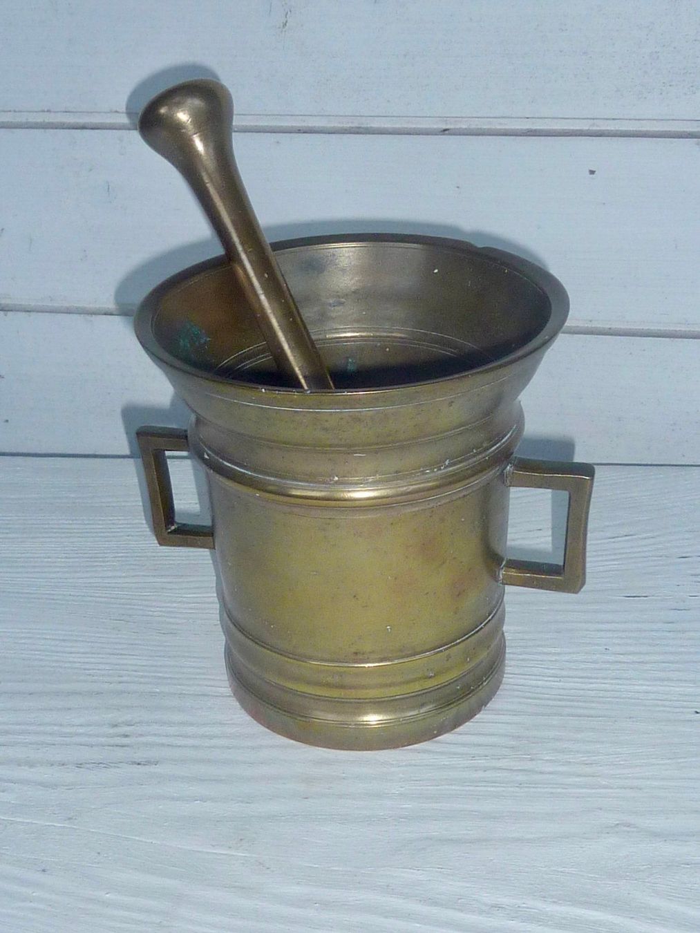 Autres pour cuisiner & mitonner: alter antiker schwerer Messing Mörser – D'occasion à Burgdorf par Tanchoo