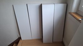 10 MDF-Platten mit weisser Oberfläche 16mm dick 1027mmx255mm