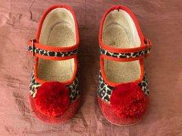 Tiger Finkli Gr21 Original Finken Hausschuhe Schachtel Kind